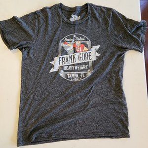 Frank Gore Heavyweight Boxing Debut Slim Fit XL